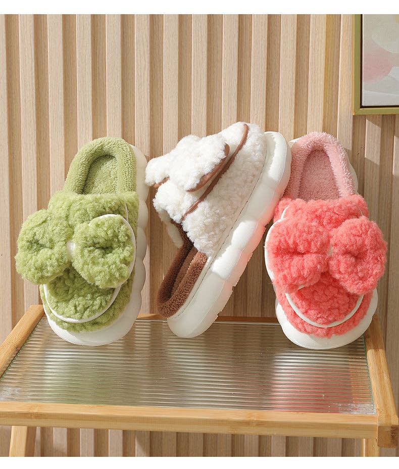 Slipper - Bowtie Winter