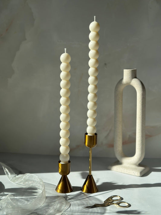 Dolce Taper Candle Duo | Wedding Candles | Taper Candles