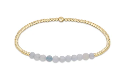 Gold Bliss Bead Gemstone Bracelet