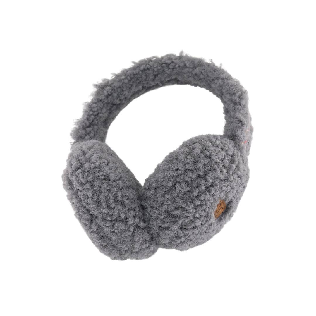Embroidered Sherpa C.C Earmuff