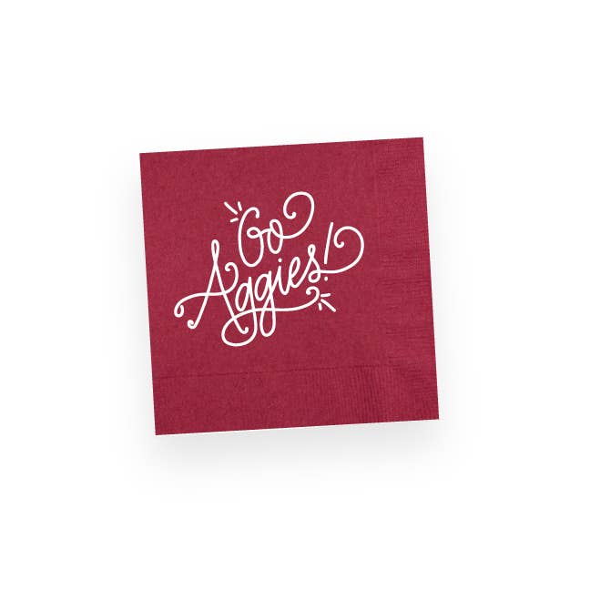 Go Aggies! | Game Day Cups & Napkins
