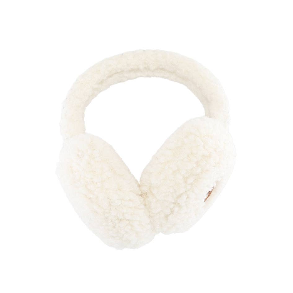Embroidered Sherpa C.C Earmuff
