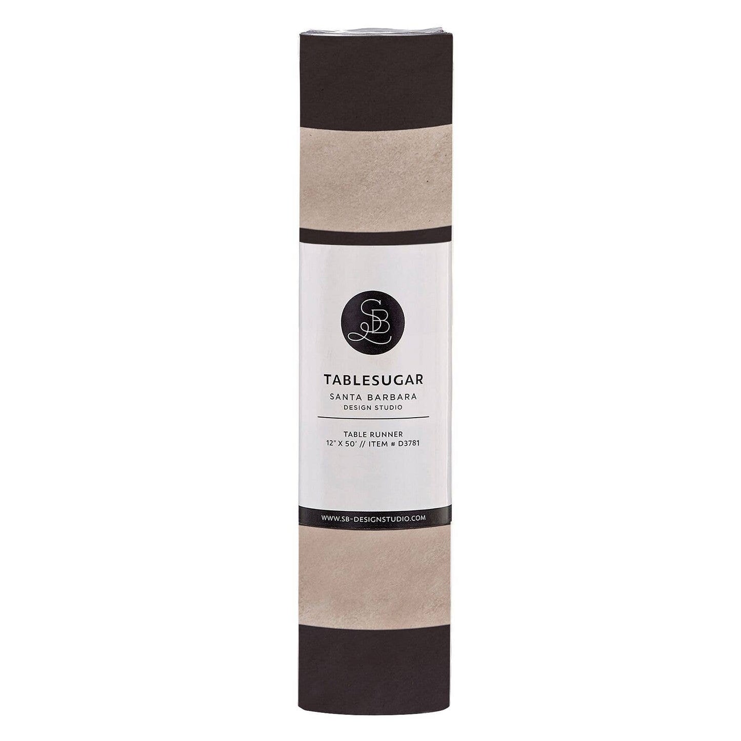Table Runner - Black/Kraft