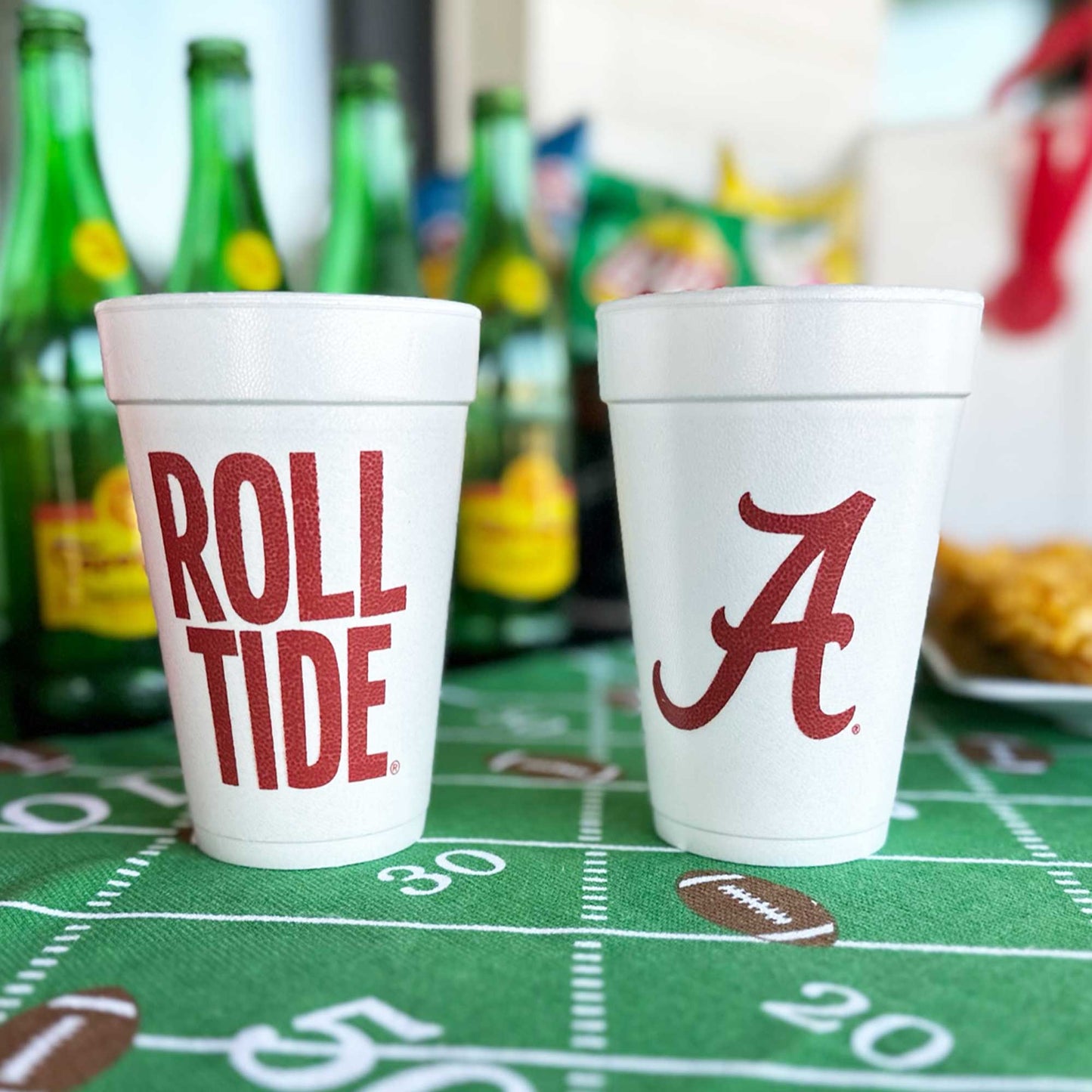 University of Alabama/Roll Tide (10 ct bag)Foam Cup