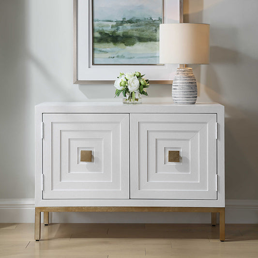 Aiken 2 Door Cabinet White