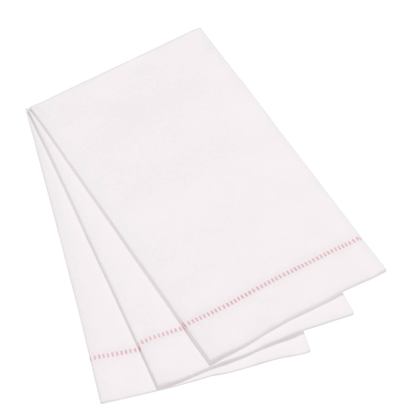 25ct Hemstitch Napkins | Dinner, Cocktail & Guest Size