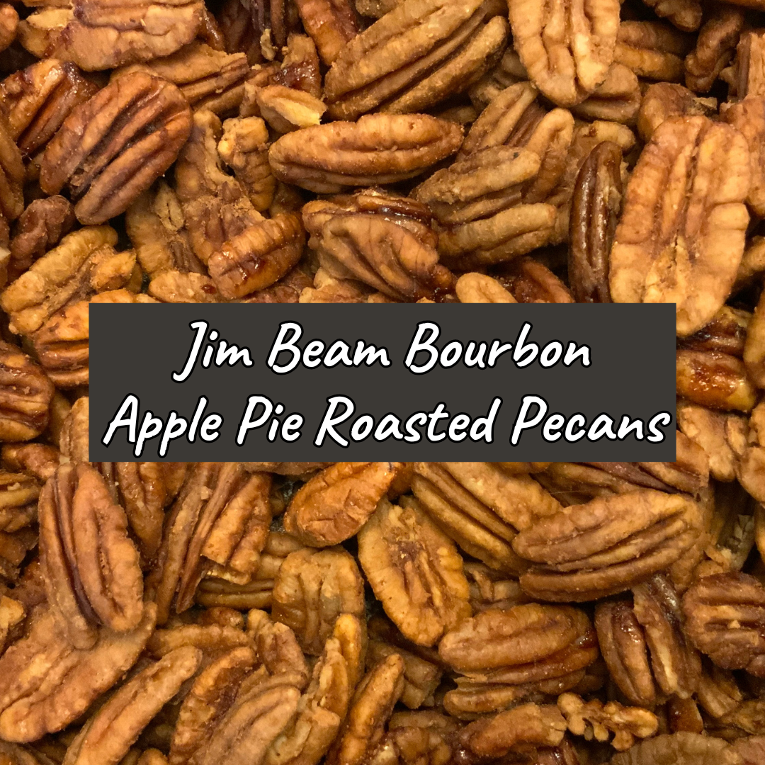 JIM BEAM BOURBON Apple Pie Pecans | Boozy Nuts