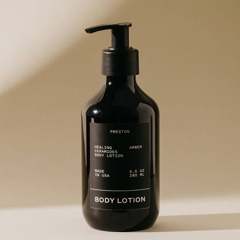 Silicone Free Body Lotion: Amber / 9.5Oz