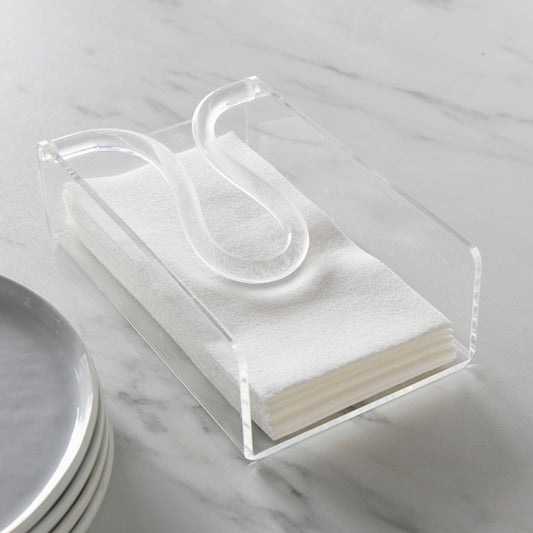 Bow-Rod Dinner Size Napkin Holder