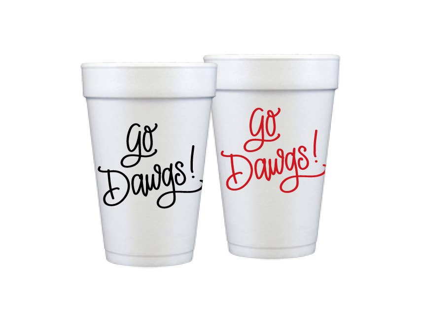 Go Dawgs! | Game Day Cups & Napkins