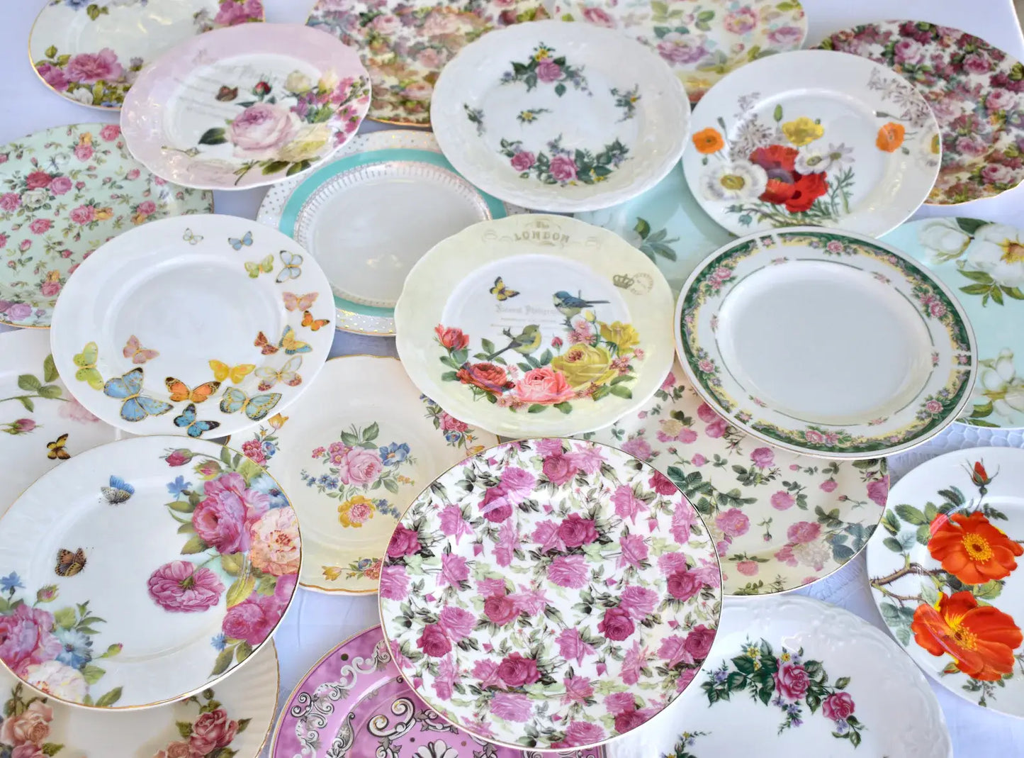 Mismatched Plates Lunch Dinner Restaurant Catering Tea House