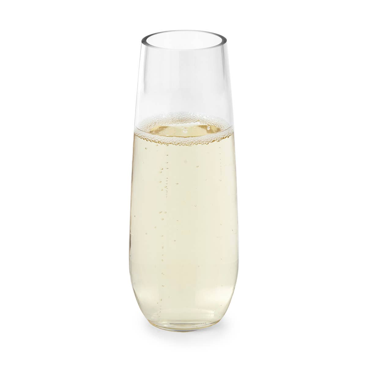 Puraform 8-oz Tritan Stemless Champagne Flute set of 4