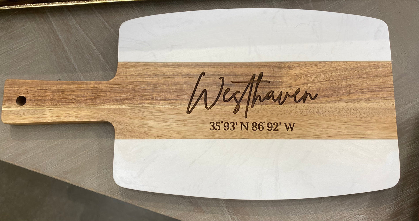 Westhaven Marble Acaia Board