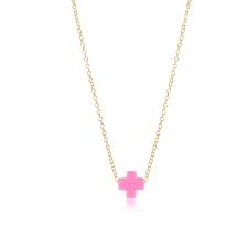 16" Signature Cross Small Necklace