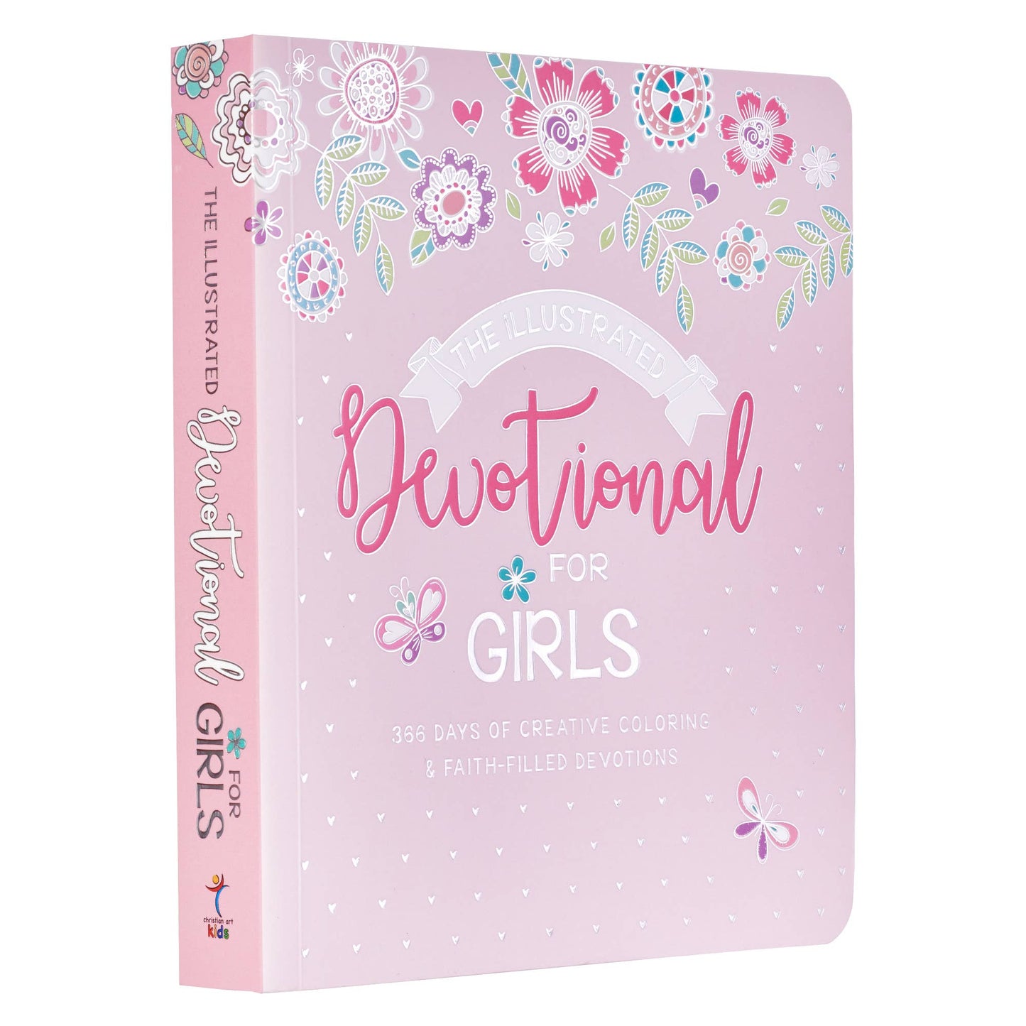 Kid Book Illustrated Devotional for Girls Softcover