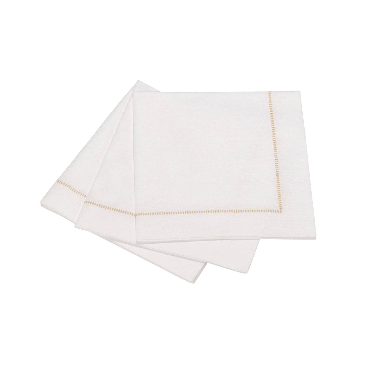 25ct Hemstitch Napkins | Dinner, Cocktail & Guest Size