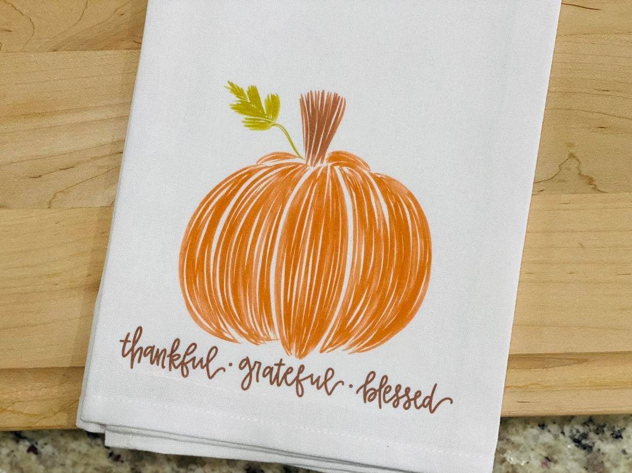 Pumpkin Kitchen Towel