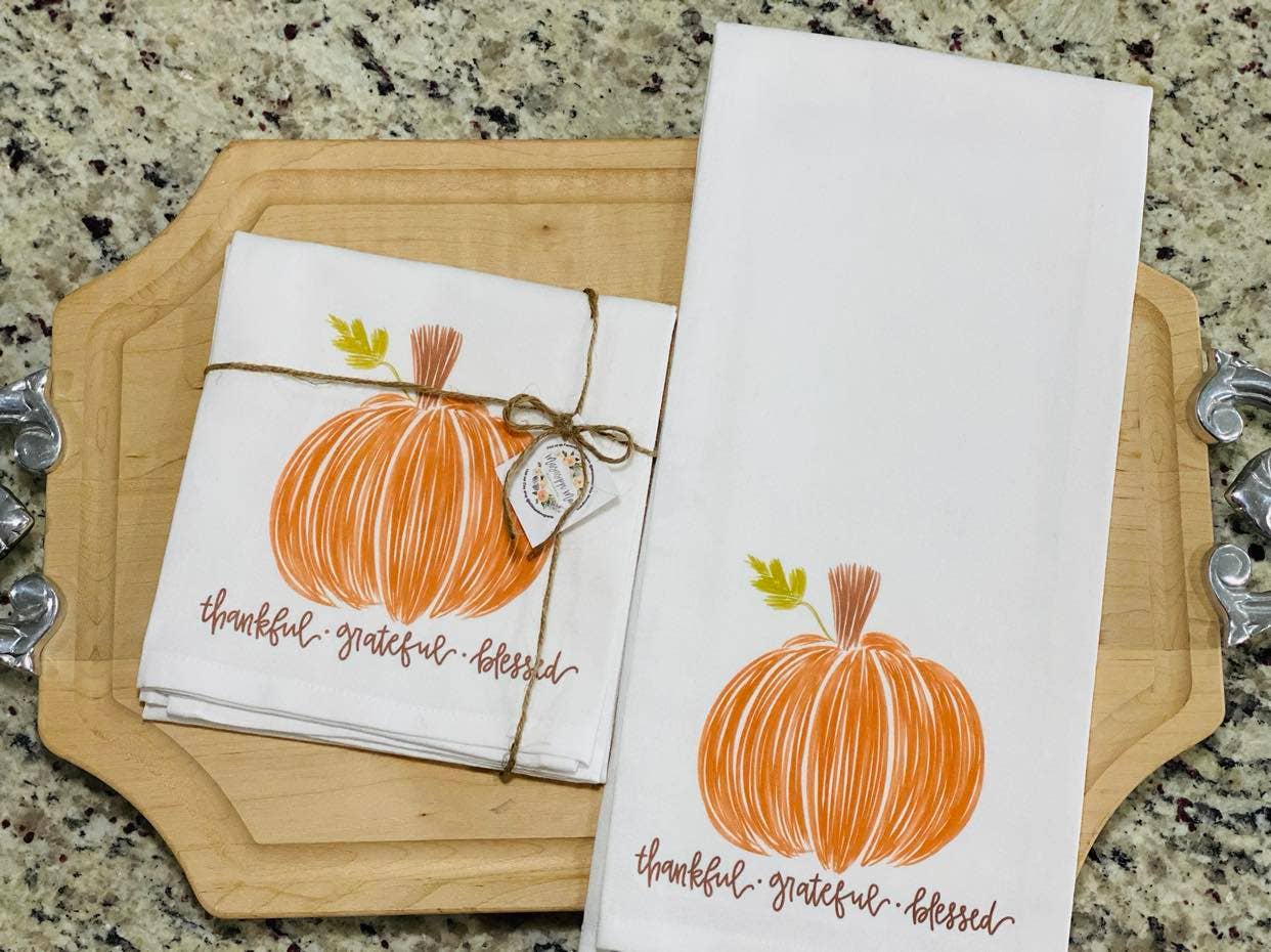 Pumpkin Kitchen Towel