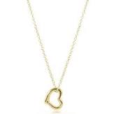 16" Necklace Gold Love Charm