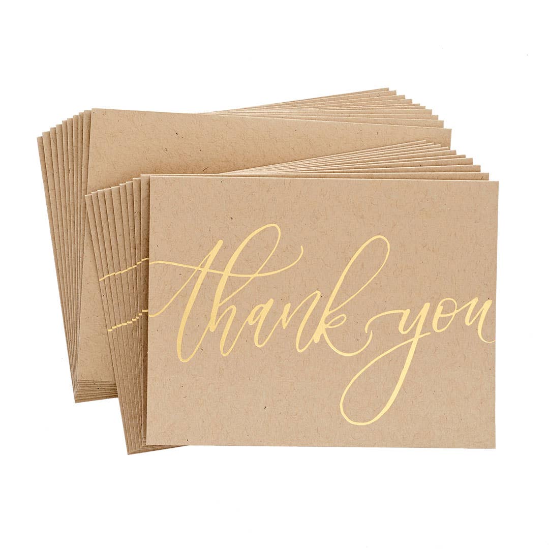 Thank You FOIL Greeting Card