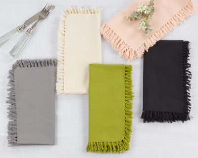 Fringed Design Napkin