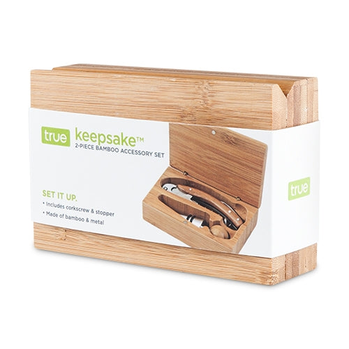 Keepsake™: 2-Piece Bamboo Accessory Set