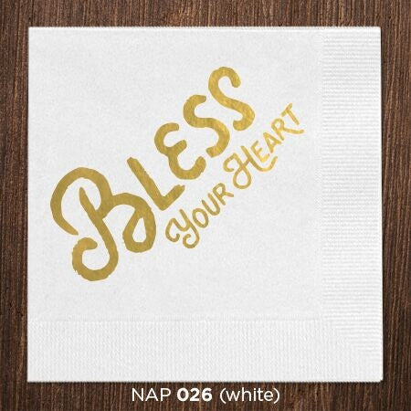 Bless Your Heart Napkins