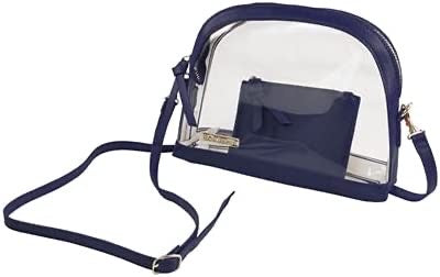 Half Moon Crossbody Clear Bag