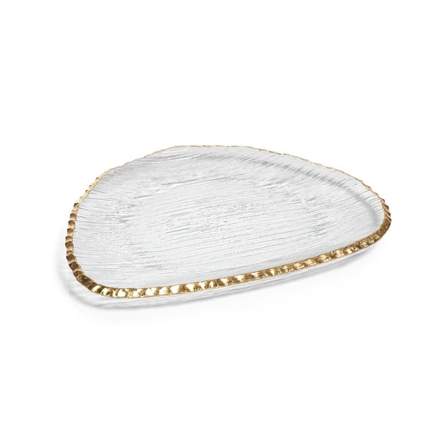 Gold Rimmed Jagged Plate