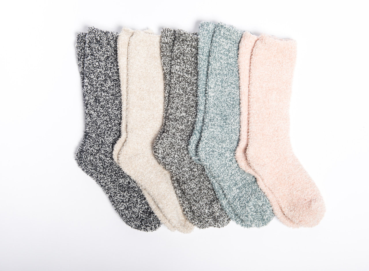 CozyChic Womens Heathered Socks