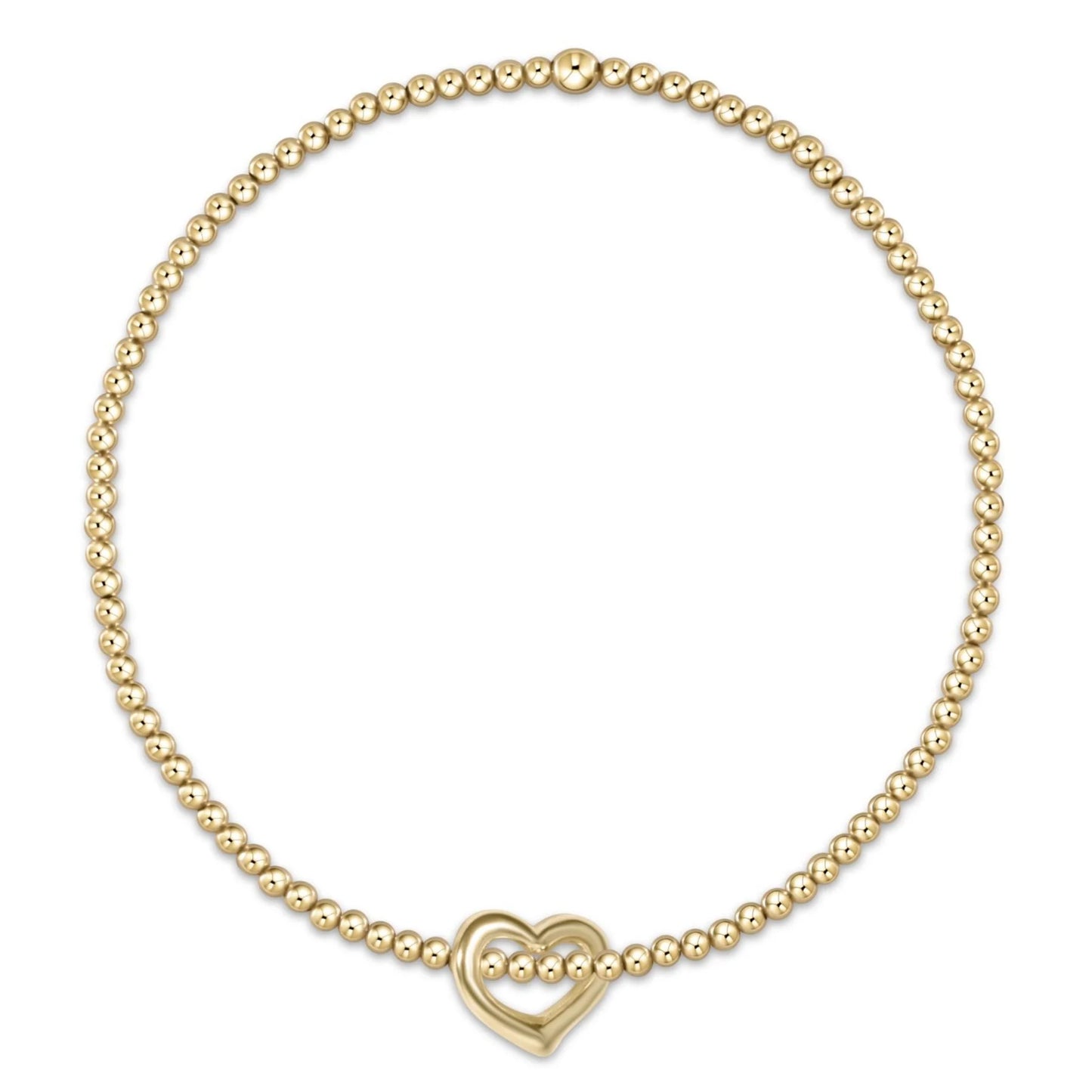 Classic Gold Bead Bracelet - Love Gold