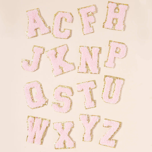 Avenue Zoe - Assorted 26 Letter Terry Patches