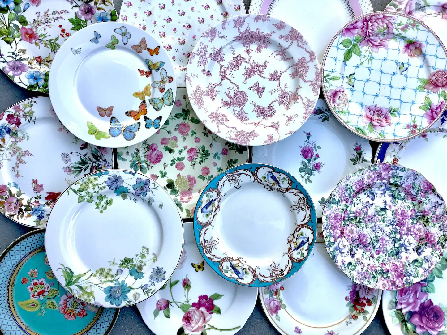 Mismatched Plates Lunch Dinner Restaurant Catering Tea House