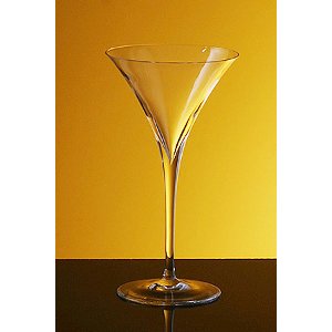 Vertex Hand Blown Crystal Martini Glass