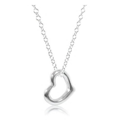 Necklace Sterling Love Charm